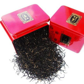 Yunnan métal cadeau emballé Thé noir